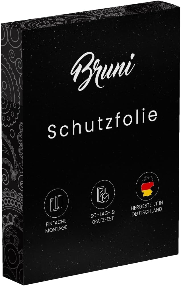 Bruni Screen Protector compatible with abxylute One Pro Protector Film, crystal clear Protective Film (2X)