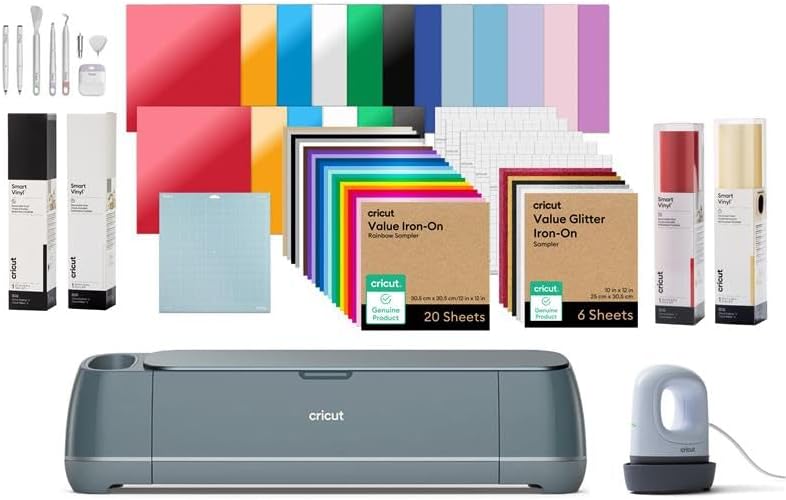 Cricut Maker™ 4 Ultimate 2026 Bundle, Smart Cutting Machine, Professional DIY Vinyl Cutter and Die Cutting Machine for Fabric, Leather, Vinyl and Many More Materials