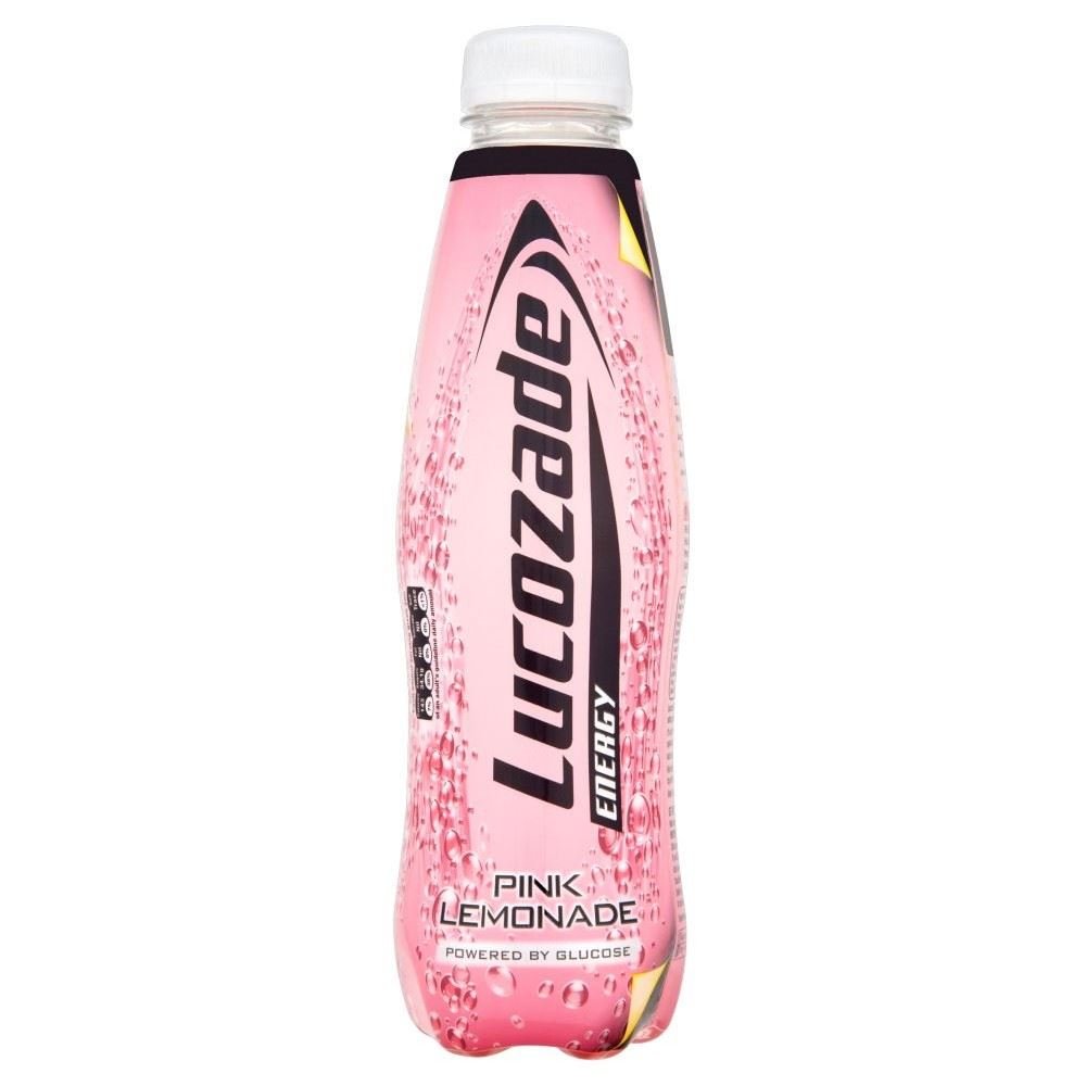 Lucozade Pink Lemonade Energy (500ml) - Pack of 2