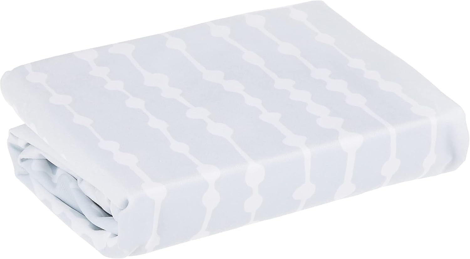 4moms Breeze Bassinet Sheets, Machine Washable, Soft, Plush, Waterproof Fabric, Grey Beads