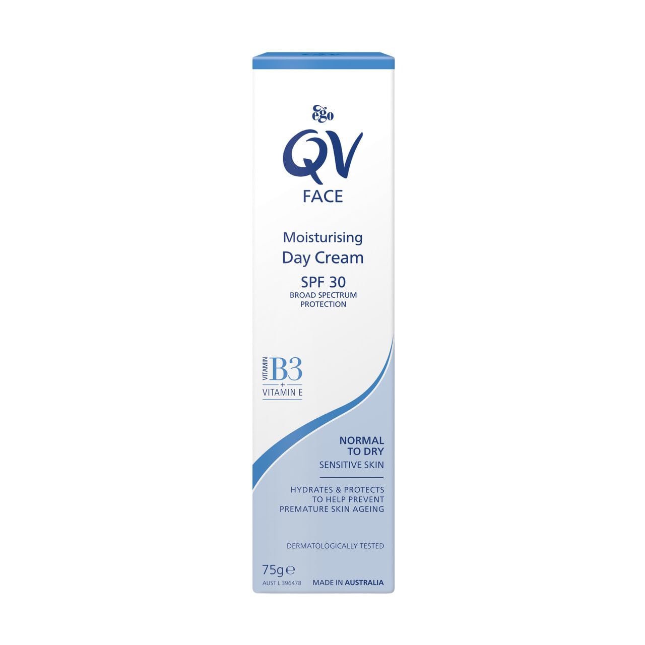 Ego Qv Face Day Cream SPF 30+ 75G