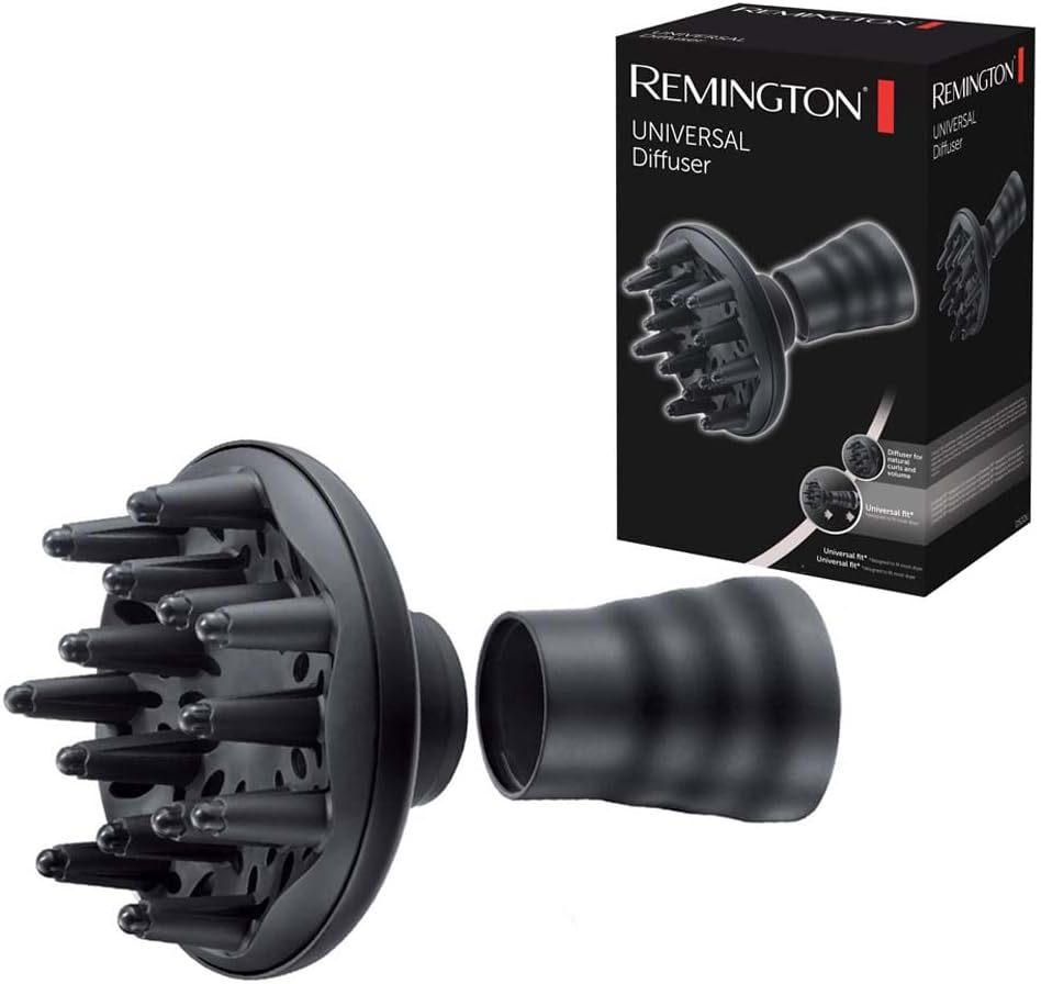 Remington Universal Dryer Diffuser, Adjustable Diffuser, Designed to Be Compatible with Most Dryers on the Market, For Natural and Flexible Curls, Adds Volume to Hair, D52DU