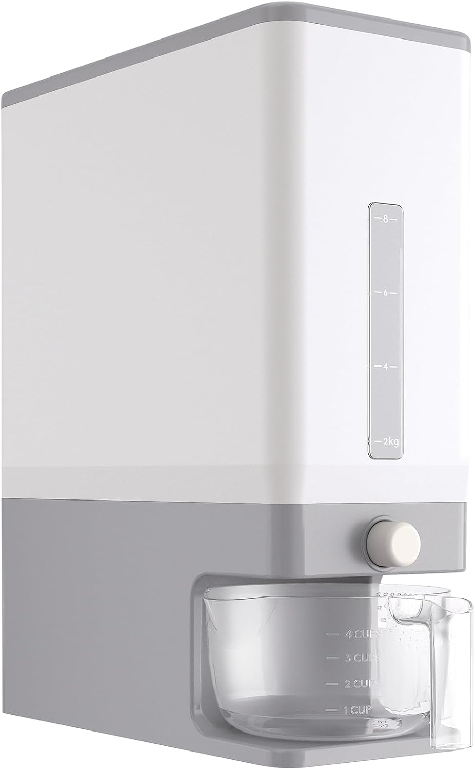 Lifewit Rice Dispenser 25 Lbs(11.3kg), Rice Storage Container Sealed Moisture Proof with Measuring Cup for Kitchen Pantry Household, BPA-Free
