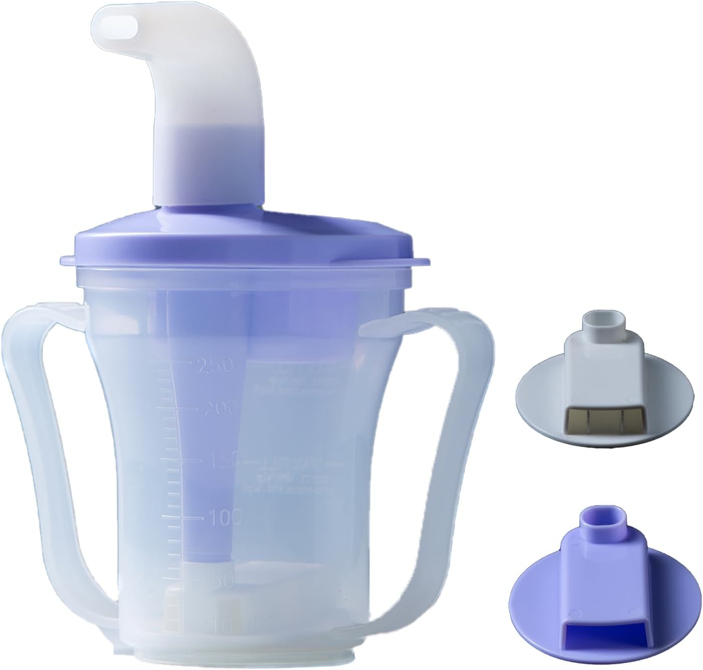 Dysphagia Regulating Drinking Cup for Swallowing and Disorders People,Dispenses 5cc or 10cc of Liquid Each Time,No Thickener is Used.Helps to Prevent Choking