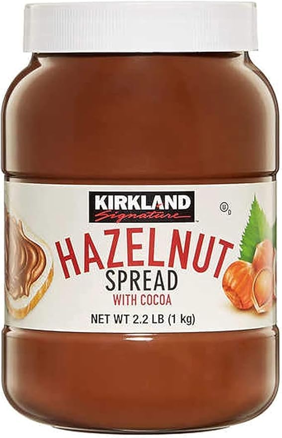 Kirkland Signature Hazelnut Chocolate Spread with Cocoa Jars 1kg