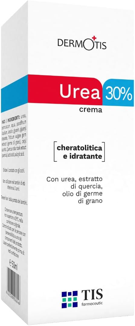 TIS Urea 30% Cream - Heals Severely Cracked, Dehydrated, Irritated Skin | Feet, Nails, Elbows, Knees, Hands | Skin prone to Eczema, Psoriasis | Ingrown, Devitalized, Damaged nails | Thick Consistency