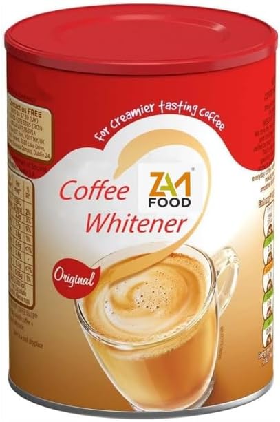 Zamfoods Coffee Whitene Powder Original Coffee, 545g - Creamy and Delicious Coffee Creamer Compatible, Low fat and Low sugar, Subsitute for Milk powder. (1 Tub)