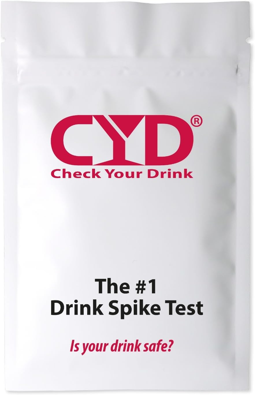 Check Your Drink. Avoid Drink Spiking. Detect GHB or KETA Using The Personal Test Strips. 5 Test Strips - 1 Pouch Contains 5 Test Strips