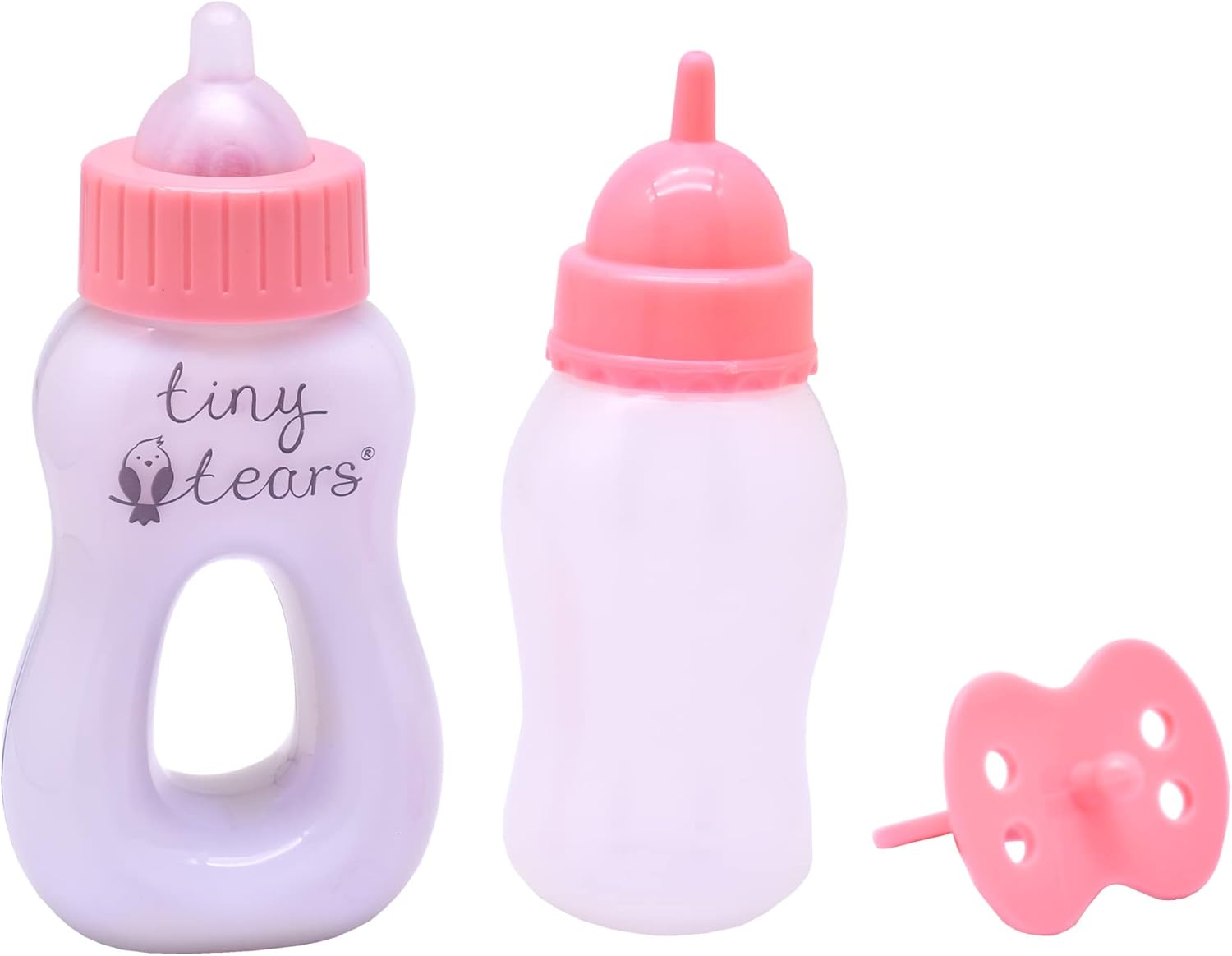 John Adams | Tiny Tears - Magic Bottle Set: One of the UK's best loved doll brands! | Nurturing Doll Accessories | Ages 18m+, Pink