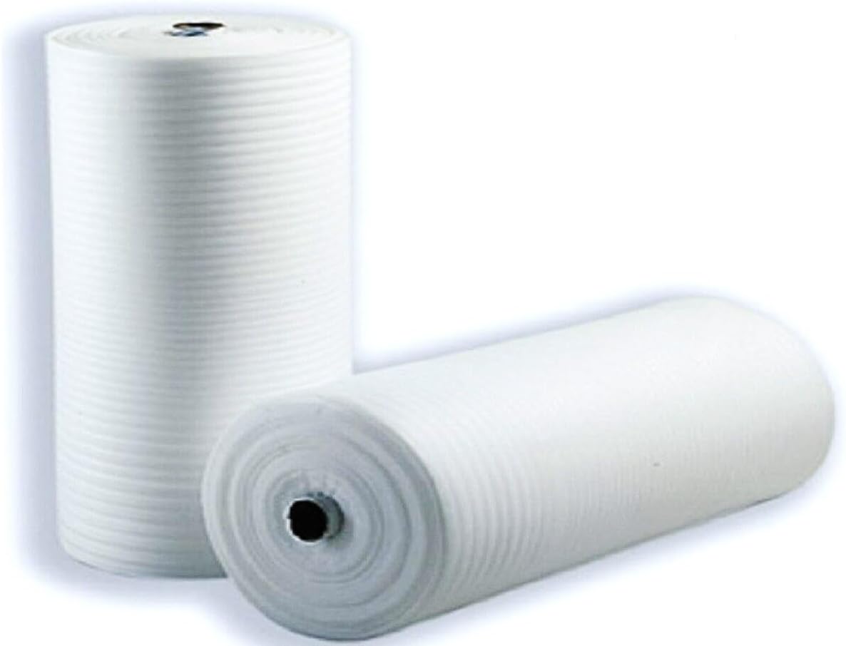 500mm x 20M Soft Roll Foam Wrap | Protect and Cushion Fragile Items During Shipping or Storage | Moisture-Resistant Foam Insulation Underlay Packing Solution