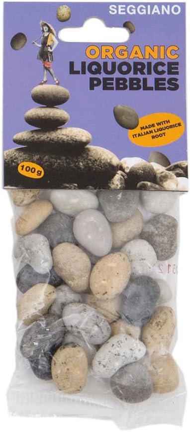 Seggiano Organic Liquorice Pebbles 100g