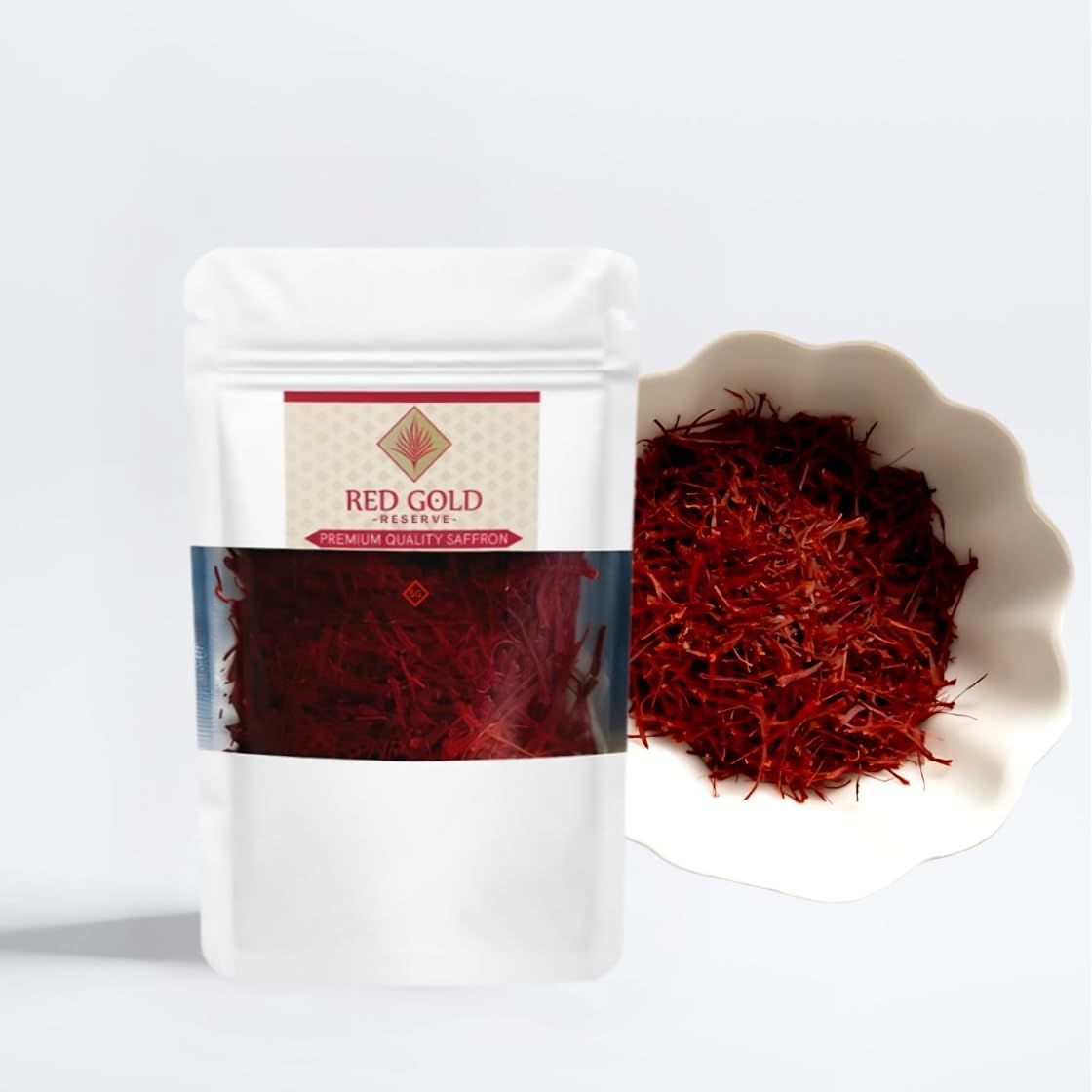 Saffron Threads – Premium Spanish Saffron by Red Gold Reserve – ISO 3632 Grade 1 Certified – 100% Pure, Hand-Harvested – Available in 1g, 2g, 5g & 25g Sizes (5g)