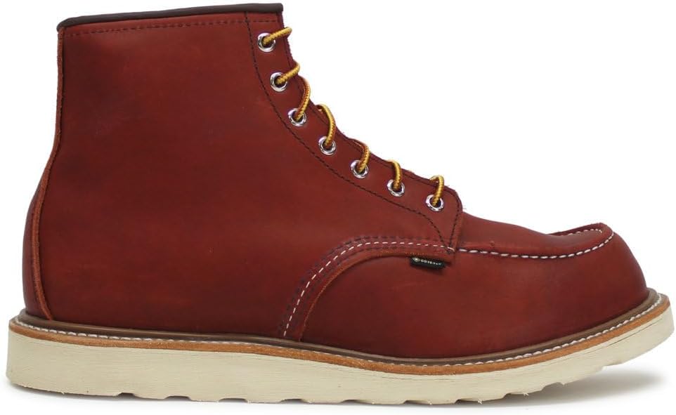 Red Wing Mens 6 Inch Moc Leather Oro Boots 10 UK