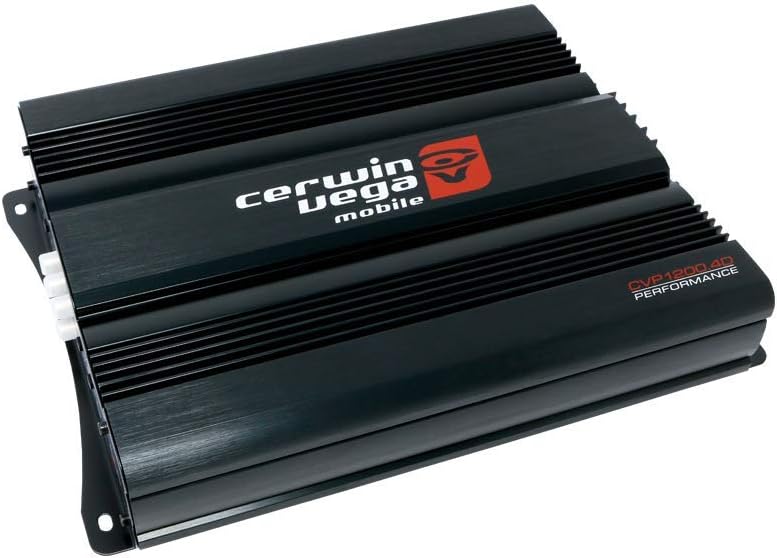 Cerwin-Vega CVP Series Amplifers 4-Channel Class-AB Amplifier - Car Audio Amplifier – CVP1200.4D
