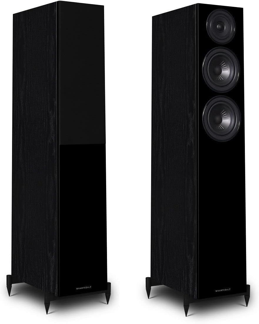 Wharfedale Diamond 12.3 Passive Floorstanding Speakers - Walnut (Pair)