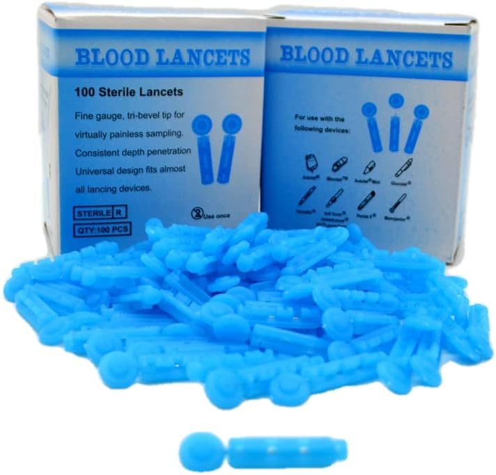 200 x 28G Manufacturer Confirmed Fully Compatible Lancets EasyLife, eBwell & On Call and Many More.. (200)
