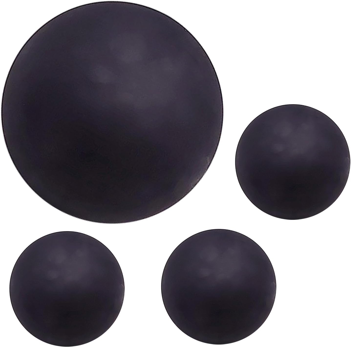 4 Pack Progression Squash Balls, Training Squash Ball, Sports Rubber Squash Ball, High Elasticity Small Squash Balls For Kids, Squash Balls High Bounce Light in Weight for Competition for Beginner