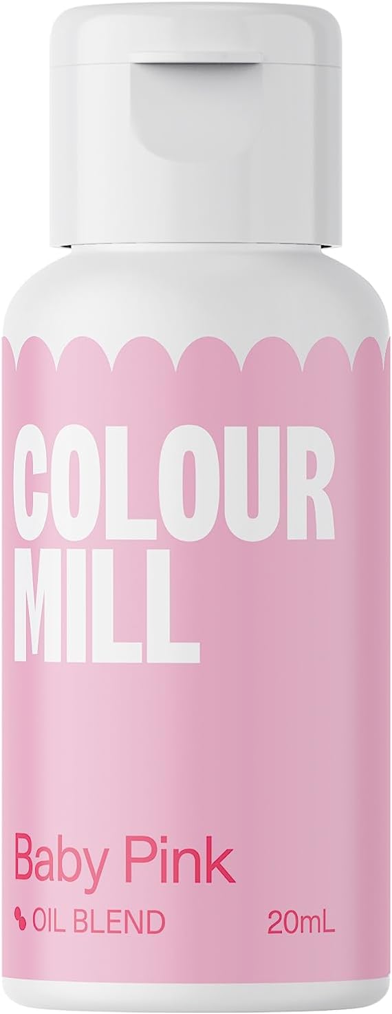 Colour Mill Oil Blend Food Colouring Baby Pink: Next Generation Oil Based Food Colours - 20 ml