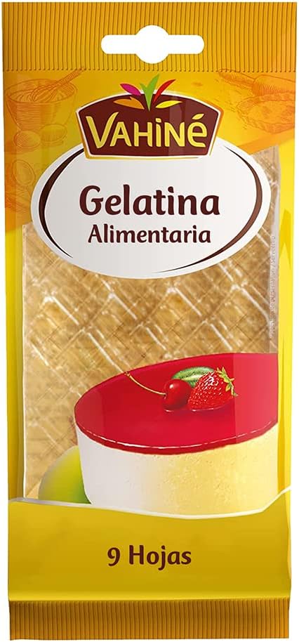 Vahine Gelatine, 9 Sheets x 2 g