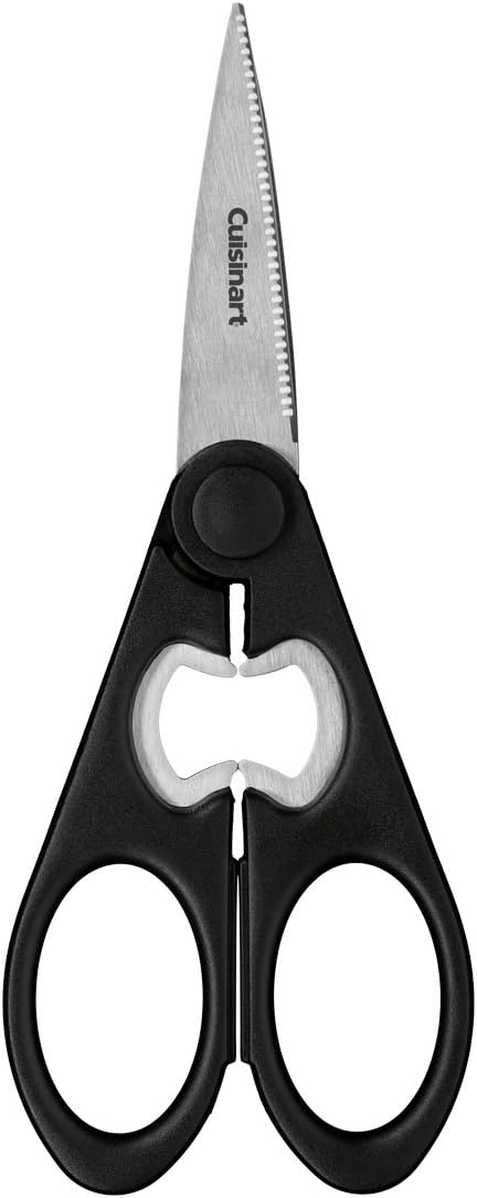 Cuisinart C77TR-SHR Classic Shears 8" All Purpose Kitchen Scissors, Black