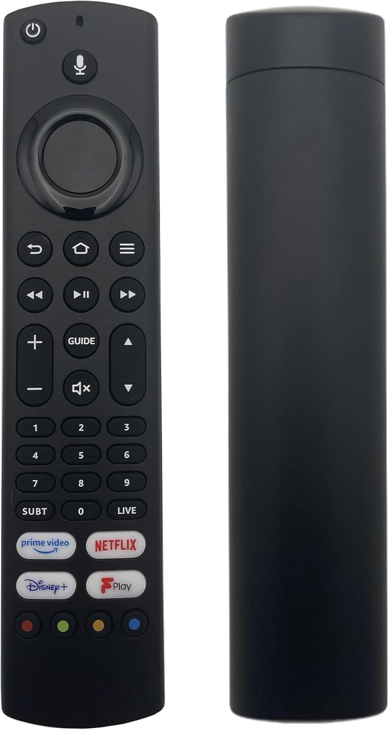 Replacement Fire RM-C3255 Remote Control compatible for JVC 2022 Smart TV Edition LT-40CF890 LT-43CF890 LT-49CF890 LT-50CF890 LT-55CF890 Models (No voice function)