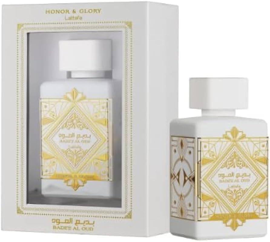 Lattafa Badee Al Oud Honor & Glory EDP 100ml - Long Lasting Sweet Spicy Vanilla fruity and Aromatic Oudh Perfume for Women and Men - 100ml Unisex Perfume