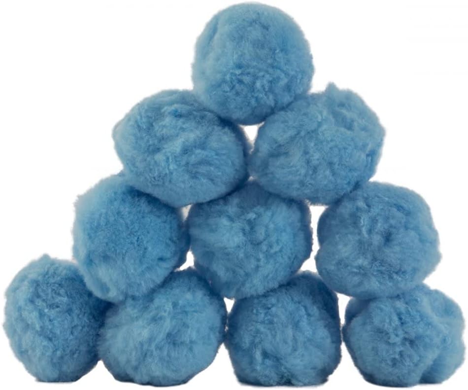 Rx Clear Blue Luster Filter Media for Swimming Pool Sand Filters | Alternative to Sand and Filter Glass | Specialty Technology Helps Keep Pools Clean | Lasts for Several Seasons | 4-Pack