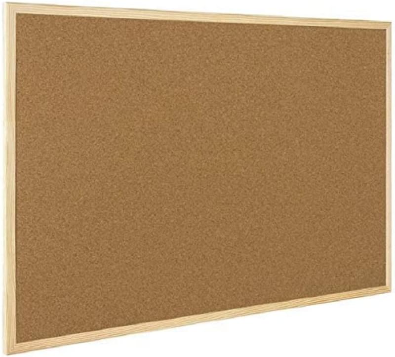 Q-Connect Lightweight Cork Noticeboard 900 x 1200 mm