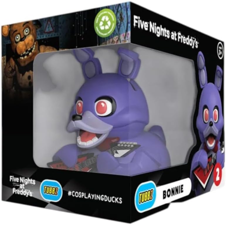TUBBZ Boxed Edition: Five Nights at Freddy's - Bonnie Cosplaying Rubber Duck Vinyl Figure