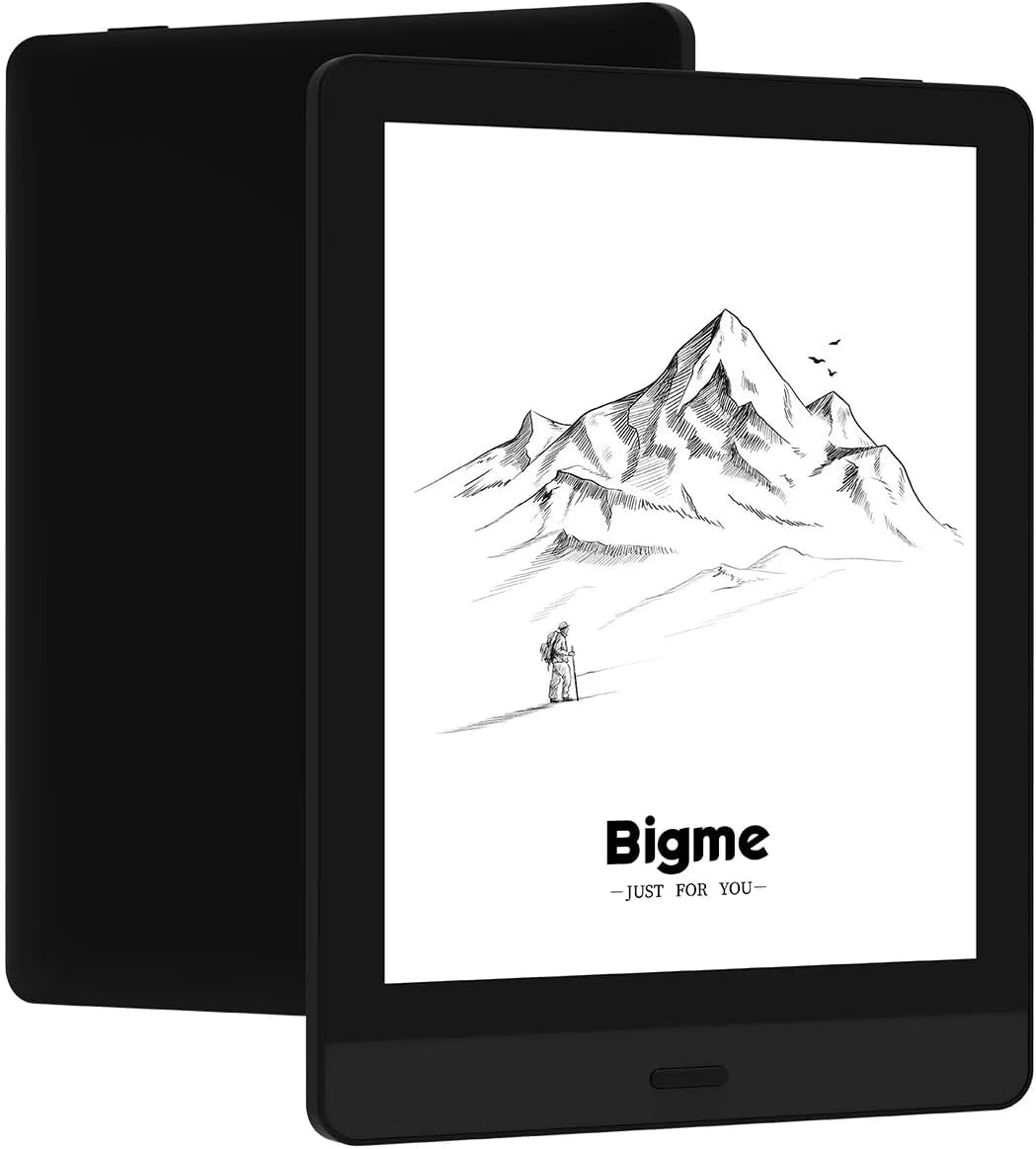 Bigme E-Ink Tablet 6-inch book reader with e-paper display and adjustable brightness lights
