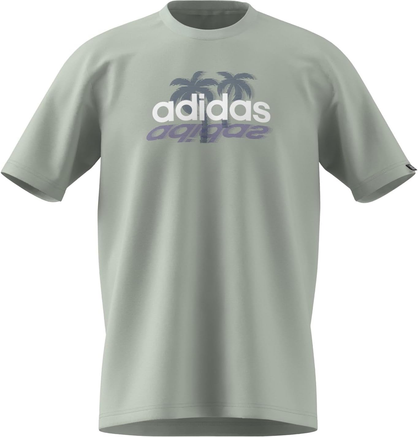 adidas Men's Camo Woven Graphic Tee T-Shirt