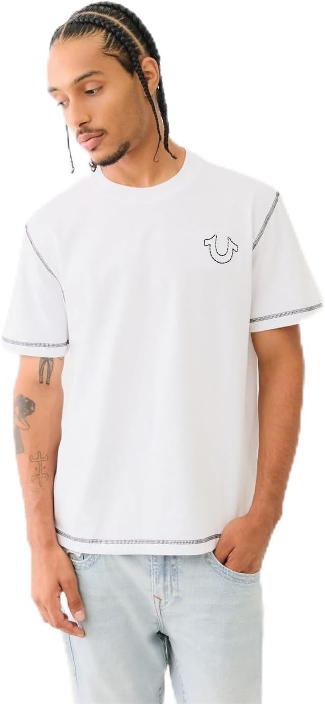 True Religion Mens T Horseshoe T-Shirt