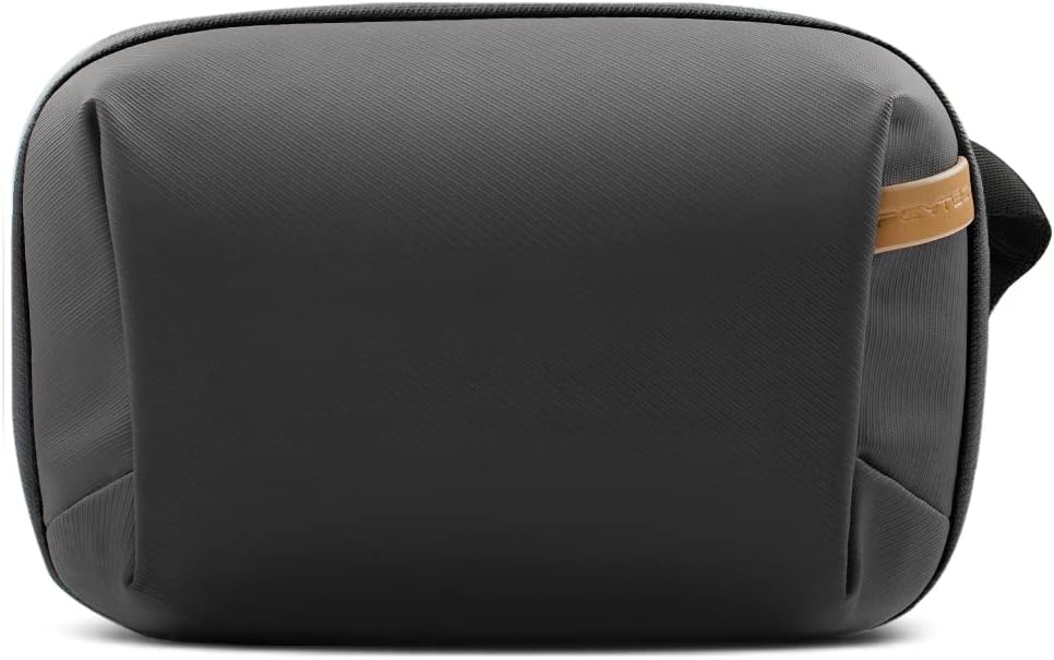 PGYTECH Mini Pouch Tech Bag, Electronics Accessories Travel Organizer Bag for Cable, Power Bank, SD Card & More Accessories, for Insta360 X5, Black