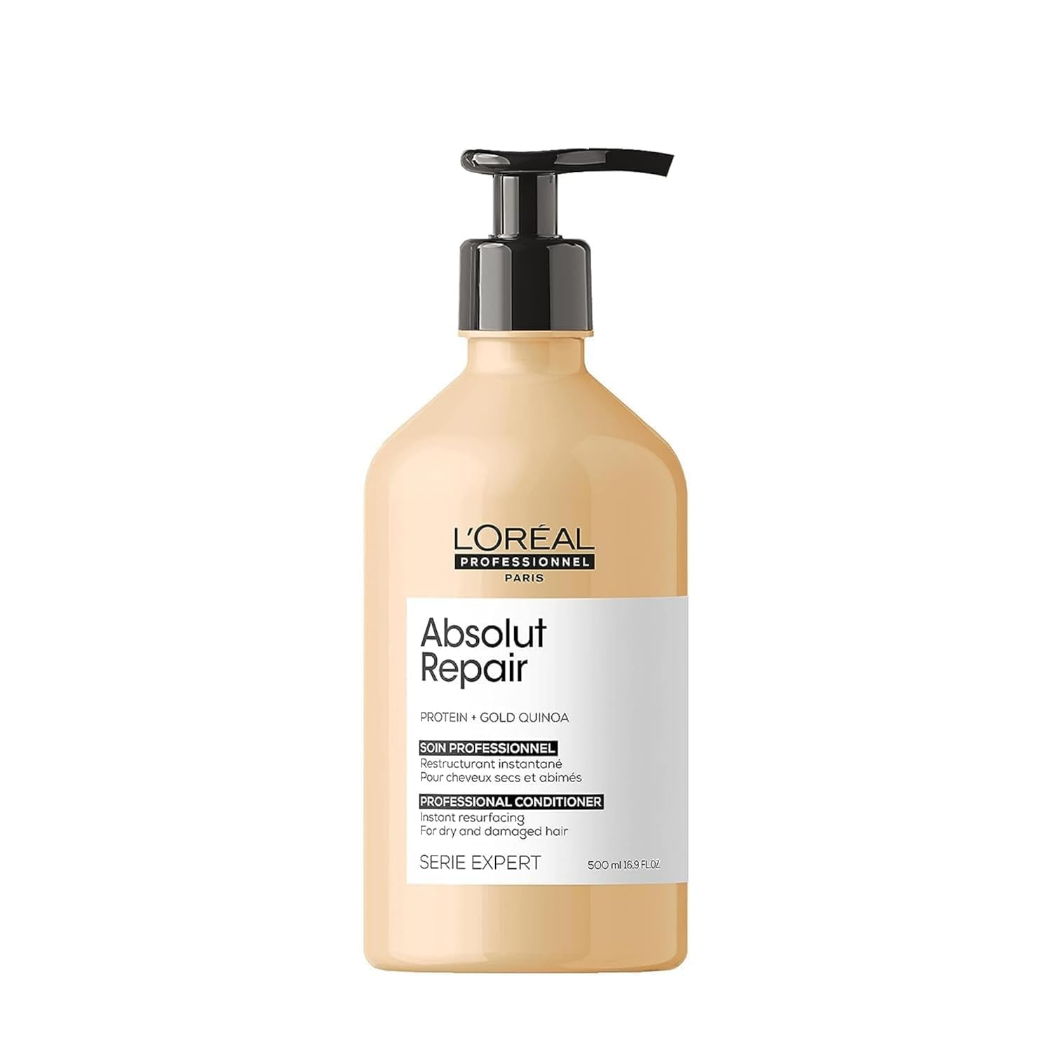L'Oréal Professionnel Paris Absolut Repair Conditioner – Nourishing Protein Hair Treatment For Dry, Damaged Hair, Repairs Damage and Provides Shine
