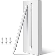 iPad Pencil 9th&10th Generation, 10 Mins Fast Charge Stylus Pen for Apple Pencil 1st/2nd iPad 6/7/8/9/10, iPad Pro 11" and 12.9", iPad Air 3/4/5, iPad Mini 5/6 with Palm Rejection, Tilt Sensitivity