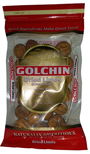 Golchin Dried Lime Amani, 4 Oz (Limo Amani)