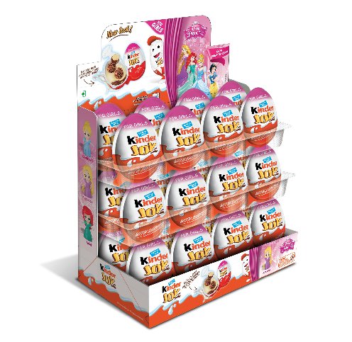 Chocolate Kinder Joy with Surprise Inside (24-Pack (Girls))