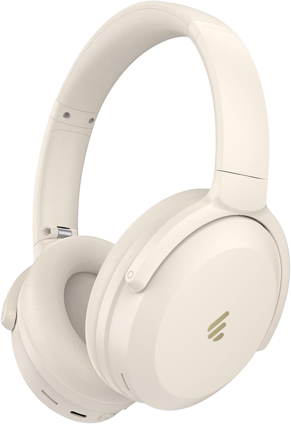 Edifier WH700NB Pro Wireless Over-Ear Headphones with -43dB Active Noise Cancellation, Hi-Res Audio, AAC, Bluetooth V5.4, Multi-Point Connection, AI Clear Calls, Quick Charge, Foldable - Ivory