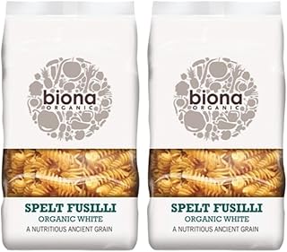 Biona Organic Spelt Fusilli White 500g - Pack of 2