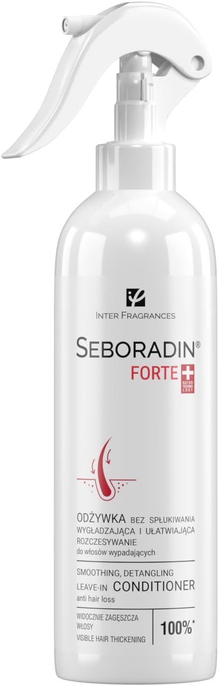 Seboradin Leave In Conditioner Hair Spray Alcoholfree Siliconefree Strengthening Moistruizing Detangling Forte 200 ml