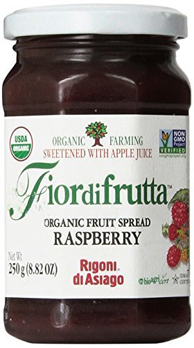 Rigoni Di Asiago Fiordifrutta Organic Fruit Spread, Raspberry, 8.82 Ounce by Rigoni di Asiago [Foods]