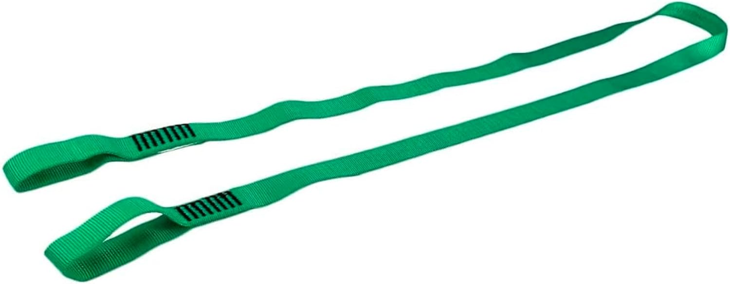 Rock-N-Rescue Arbor Runners - Rescue Gear, 1-Inch 4,000 lb. Tubular Nylon Webbing, 72 Inches, Green