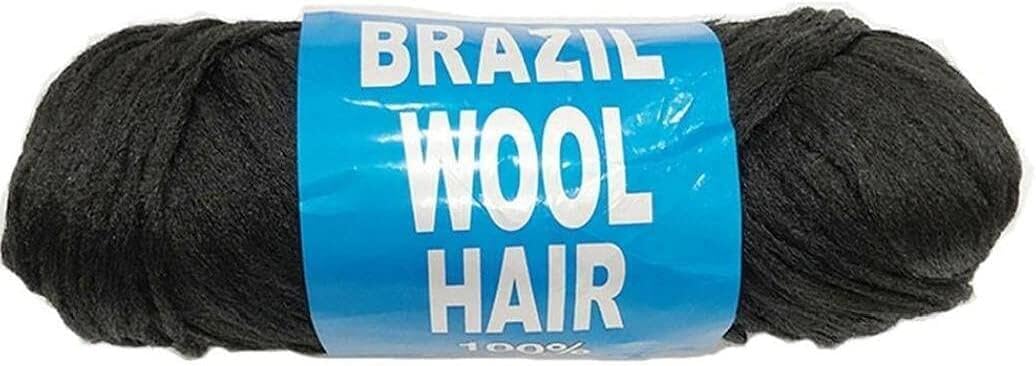 Brazilian Wool Hair Locks Braids Twists Knitting Brazil Wool Yarn for African Hair Braiding