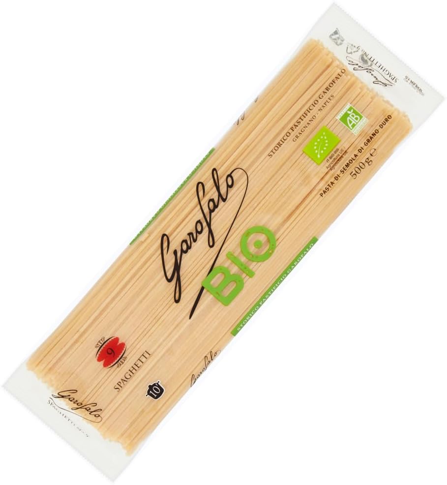 Garofalo Organic Spaghetti Italian Dried Pasta, 500g (Pack of 1)