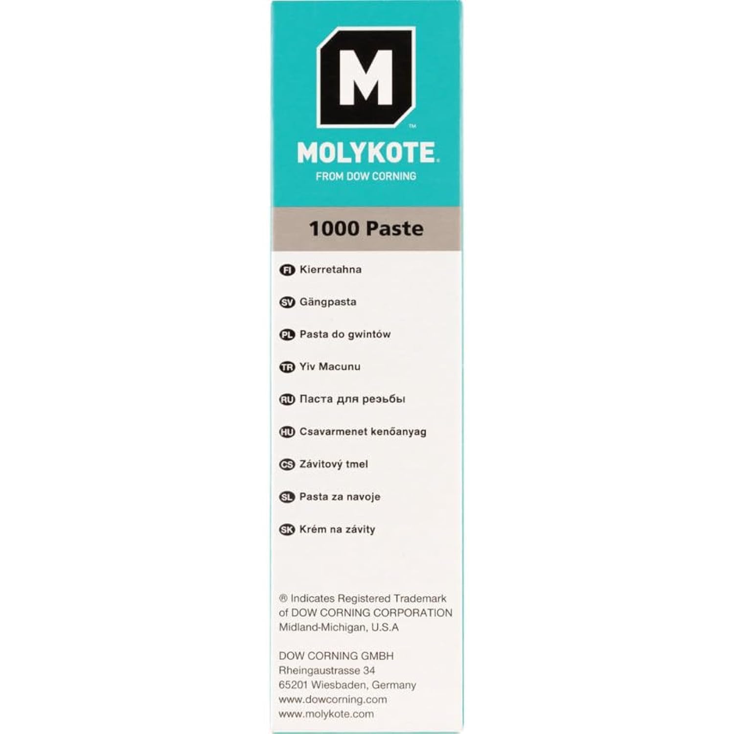Molykote Anti Seize Paste - 100g High Viscosity - Prevent Seizing & Corrosion - Machine Lubricant Paste