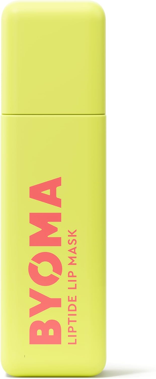 BYOMA Liptide Lip Mask (5ml) Ultra Nourishing Overnight Mask - Repair and Restore Lips with Peptides, Babassu Oil and PHA - Hydrating, Exfoliating Balm, Vegan