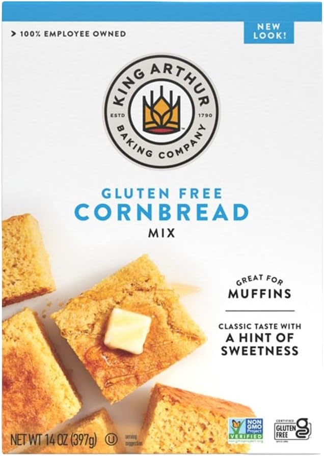 King Arthur Flour Muffin Mix Gluten-Free Cornbread Mix 14OZ