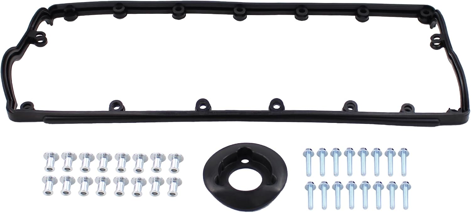HouYeen Engine Valve Rocker Cover Gasket Set for V-W Mul-tivan Transporter T5 Toua-reg 7L 2.5 TDI 2003-2010
