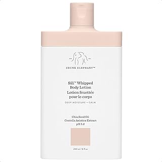Drunk Elephant Sili Whipped Body Lotion. Deeply Moisturizes, Replenishes, and Soothes (240 mL / 8 Fl Oz)