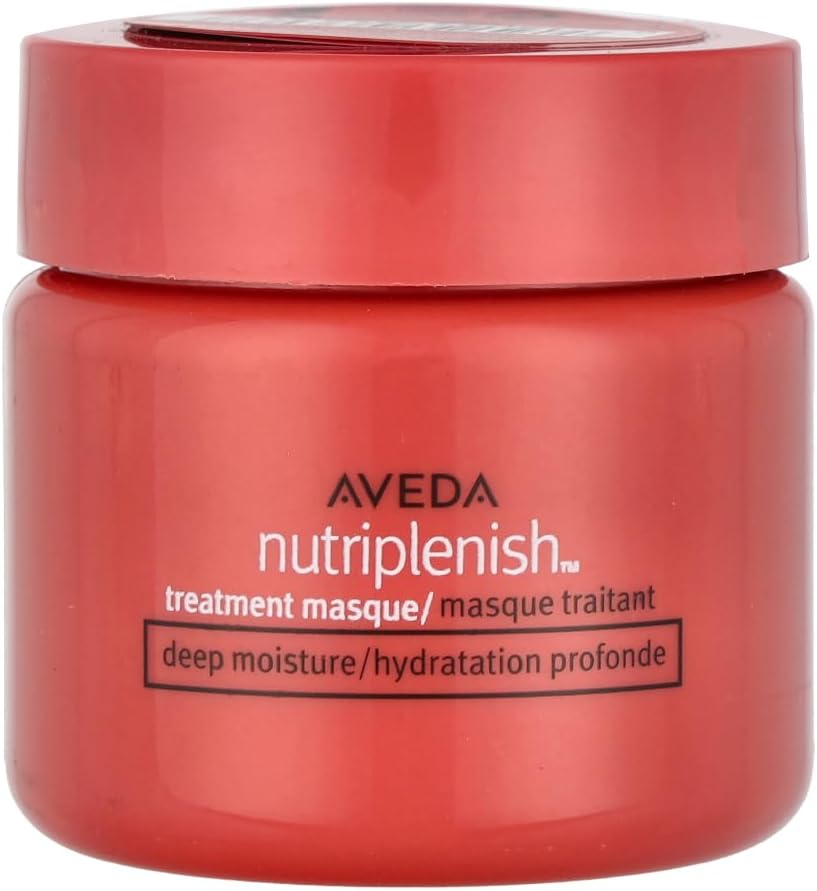Aveda Nutriplenish Treatment Masque Deep Moisture | Intense Deep Conditioning Hair Mask for Dry, Brittle Hair | Organic Pomegranate Oil, Coconut Oil, Mango Butter | 96% Naturally Derived*, 25ml